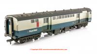 39-425A Bachmann BR Mk1 POS Post Office Sorting Van BR Blue & Grey - Weathered